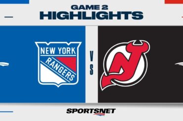 NHL Game 2 Highlights | Rangers vs. Devils - April 20, 2023