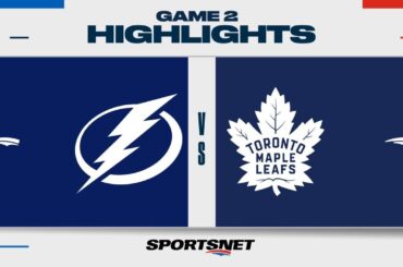 NHL Game 2 Highlights | Lightning vs. Maple Leafs - April 20, 2023
