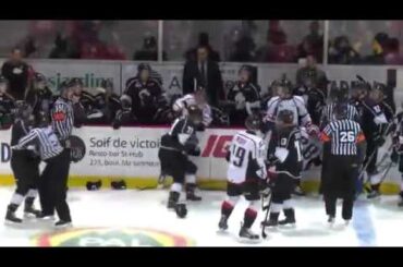 Jeremy Lauzon vs Louick Marcotte Dec 31, 2014