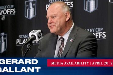 New York Rangers: Gerard Gallant Postgame Media Availability | Apr. 20, 2023