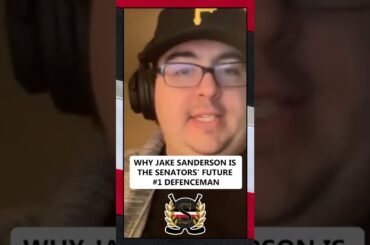 Why Jake Sanderson is the Senators' future #1 defenceman