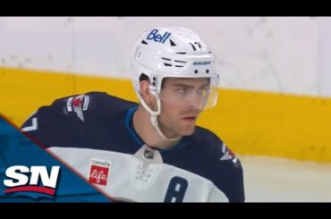 Jets Strike First Again In Game 2 On Adam Lowry's Power Play Goal