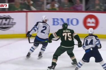 Ryan Reaves boarding on Dylan DeMelo - Tough Call Suspension Recommendation