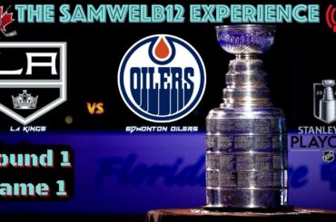 LA Kings vs. EDMONTON OILERS | Live NHL Playoffs - GAME 1 | ROUND 1