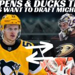 NHL Trade Rumours - Huge Pens & Ducks Trade? Habs Want Michkov? Playoffs Preview & Recap