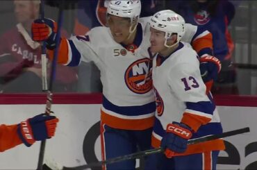 Barzal is back and SCORING