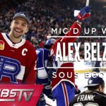 Alex Belzile mic'd up at the 2023 AHL All-Star Classic