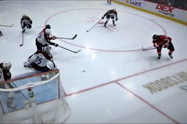Nick Dowd From The Sharp Angle Makes it A 3 Goal Lead For The Capitals