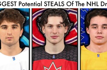 Top 10 BIGGEST Potential STEALS Of The 2022 NHL Draft! (Top NHL Prospects/Habs/Leafs Rankings)