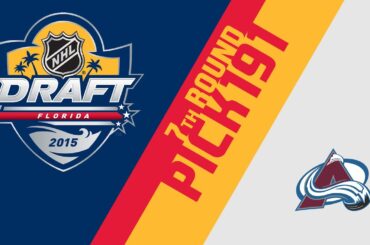 Gustav Olhaver drafted by Colorado Avalanche (NHL Draft)