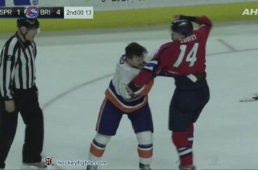 Joel Lowry vs Kyle Burroughs Nov 3, 2018