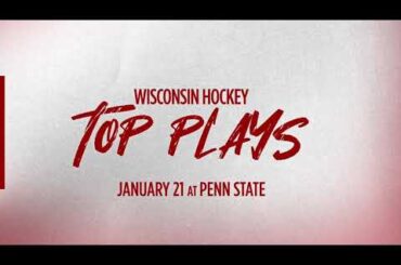Wisconsin Hockey || Top Plays vs Penn State (01/21/21)