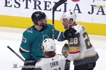 Will Carrier vs Barclay Goodrow Mar 30, 2019