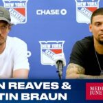 New York Rangers: Ryan Reaves & Justin Braun Media Availability | June 13, 2022
