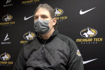 Coach Shawhan After Tech Defeated NMU in OT