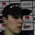Intervju med Lucas Carlsson,Södertälje efter SSK-Vita Hästen 21/12-16
