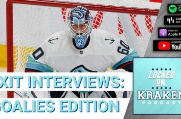 Kraken goalies Chris Driedger and Philipp Grubauer discuss their first season in Seattle.