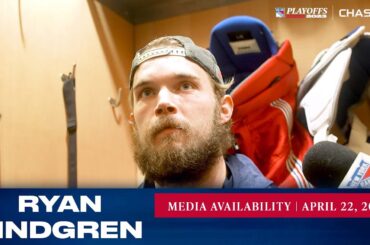 New York Rangers: Ryan Lindgren Pregame Media Availability | Apr. 22, 2023