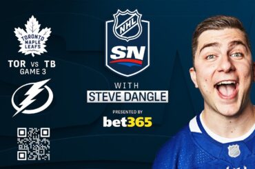 Watch Maple Leafs vs. Lightning Game 3 LIVE w/ Steve Dangle - presented by Bet365