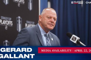 New York Rangers: Gerard Gallant Postgame Media Availability | Apr. 22, 2023
