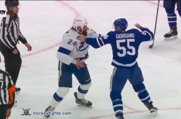 Zach Bogosian vs Mark Giordano Apr 20, 2023