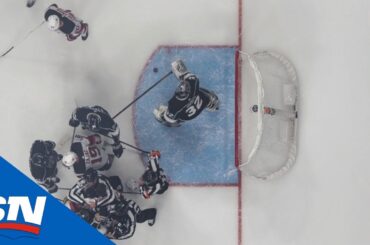 Jonathan Quick Loses Temper, Smashes Miles Wood's Stick