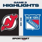 NHL Game 3 Highlights | Devils vs. Rangers - April 22, 2023