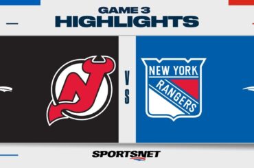 NHL Game 3 Highlights | Devils vs. Rangers - April 22, 2023