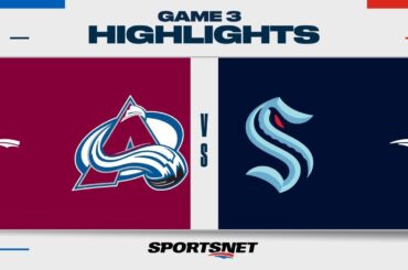 NHL Game 3 Highlights | Avalanche vs. Kraken - April 22, 2023