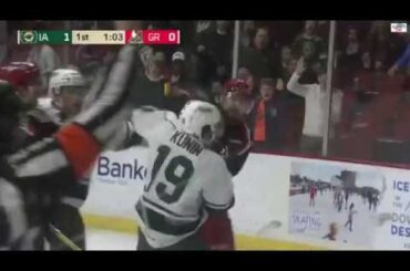 Dylan McIlrath vs Luke Kunin Dec 22, 2017