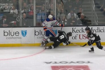 Drew Doughty Interference Penalty And Evander Kane Roughing Penalty