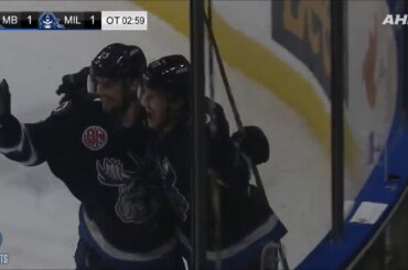 Mason Appleton OT Goal vs Milwaukee | Oct 30 2018