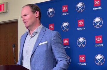 Buffalo Sabres GM Kevyn Adams on trade for Jordan Greenway