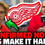 💥 [BREAKING NEWS! ] HE SPEAKS UP AND SURPRISES THE WHOLE NATION! RED WINGS NEWS TODAY!