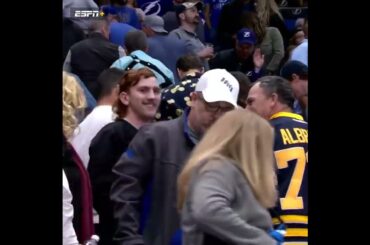 Ilya Lyubushkin's FIRST CAREER OT GOAL gives the Sabres the W 🙌🚨