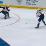 Avalanche's Makar Absolutely Lets It Rip Right Off The Faceoff To Build On Lead