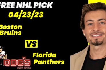 NHL Pick - Boston Bruins vs Florida Panthers Prediction, 4/23/2023 Best Bets, Odds & Betting Tips