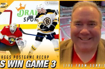 Bruins Panthers POSTGAME RECAP: Bruins Win 4-2 to Take 2-1 Series Lead | Joe Haggerty from Florida