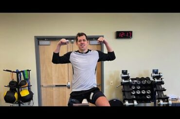 Kris Letang and Evgeni Malkin NHL Workout