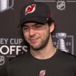 Dougie Hamilton, Nico Hischier and Lindy Ruff reflect on the team's 2-1 OT win in Game 3