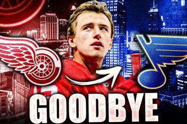 GOODBYE JAKUB VRANA: TRADE TO ST LOUIS BLUES (Detroit Red Wings News & Updates Today, Steve Yzerman)