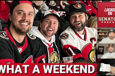Recapping An Amazing Trip To Ottawa, Julien Gauthier Trade Reaction + Senators vs Bruins Preview
