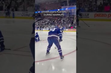 Mitch Marner Warmup Spins 🕺
