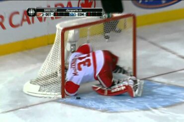 Sam Gagner nice shootout goal. February 4th 2012