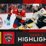 HIGHLIGHTS: Game 4 - Boston Bruins vs. Florida Panthers