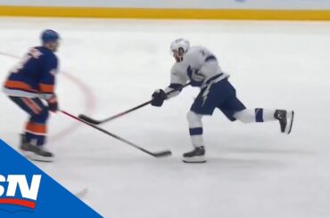 Brayden Point Snipes One Post And In On Semyon Varlamov