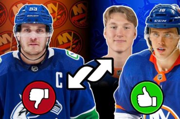 Who Won the Bo Horvat for Anthony Beauvillier & Aatu Raty Trade? | Canucks/Islanders Trade Breakdown