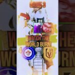 🔥2OT Epic!!! Golden Knights Take The W! #shorts