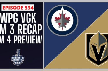 Winnipeg Jets Game 4 vs. Vegas Golden Knights tonight, Game 3 recap