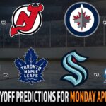 NHL Playoffs Game 4 Predictions | Rangers vs Devils | Kraken vs Avalanche | 🏒 Puck Time for April 24